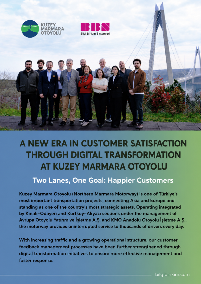Digital Transformation on the Northern Marmara Motorway
