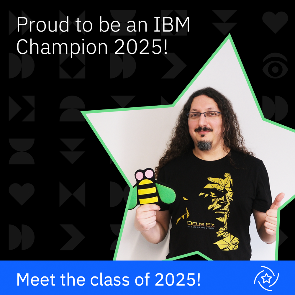 We Proudly Announce Our 2025 IBM Champion!