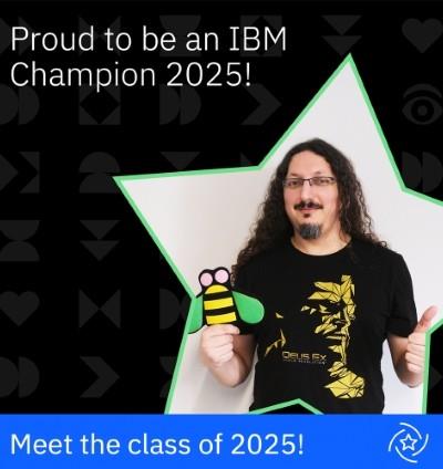 We Proudly Announce Our 2025 IBM Champion!
