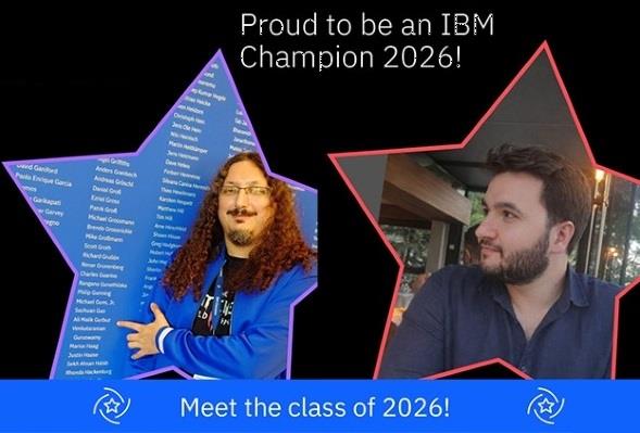 2026 IBM Champion Program - Two Awards for Our Champions