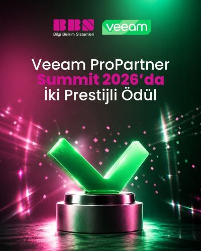 Veeam ProPartner Summit 2026’da İki Prestijli Ödül