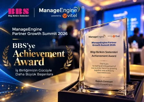 ManageEngine Partner Growth Summit’te Achievement Award